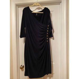 Navy slinky Lauren 14W dress